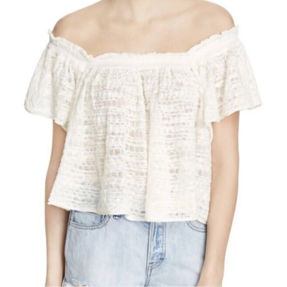 Free People Thrills and Frills Top Size Small Worn Once